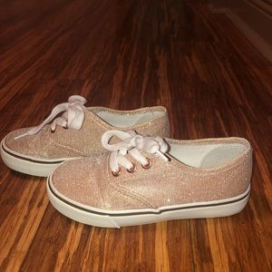 Girls glittery sneakers
